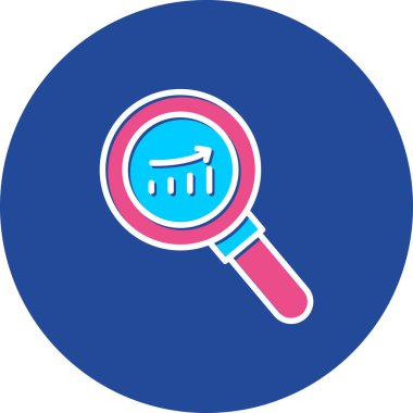 seo modern simgesinin vektör illüstrasyonu