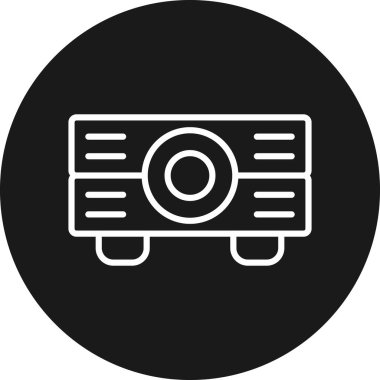 Modern simgenin vektör illüstrasyonu