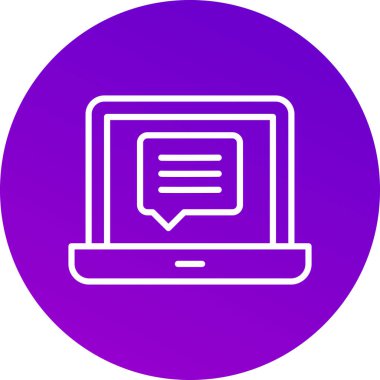 seo modern simgesinin vektör illüstrasyonu