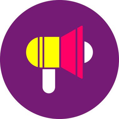 Hoparlör. Web simgesi basit illüstrasyon