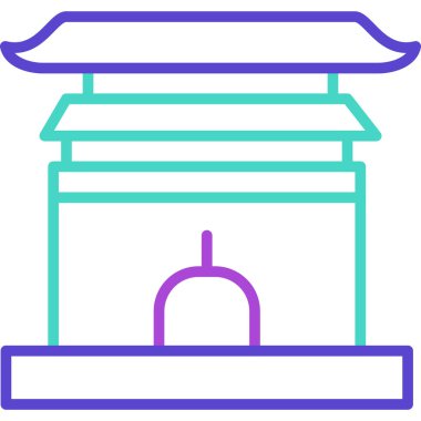 Gıda simgesinin vektör illüstrasyonu