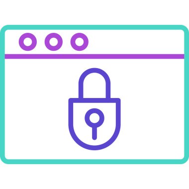 Ağ simgesi. vektör illüstrasyonu