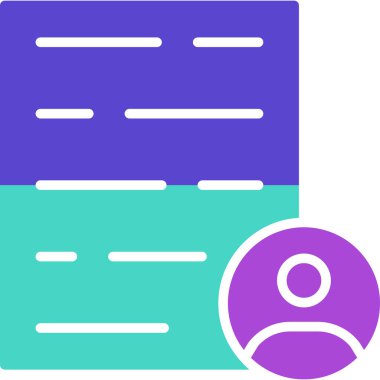 Kitap. Web simgesi basit illüstrasyon