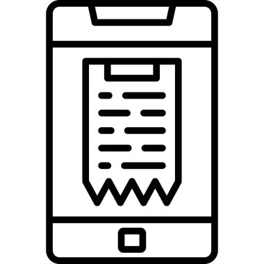 telefon simgesi, vektör illüstrasyonu