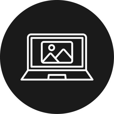 seo modern simgesinin vektör illüstrasyonu