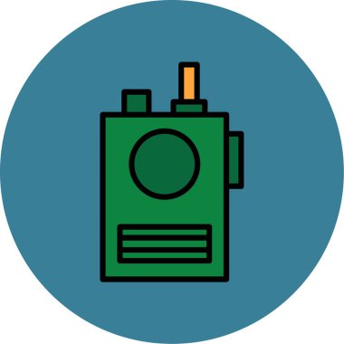 gaz tankı ikonu vektör illüstrasyonu