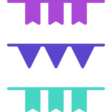 Kıyafetler. Web simgesi basit illüstrasyon