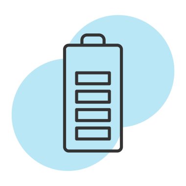 Modern b 'nin vektör illüstrasyonu eksik simgesi