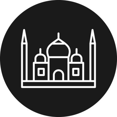 Cami vektör simgesi kolayca düzenleyebilir ya da değiştirebilir