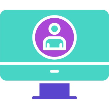 seo modern simgesinin vektör illüstrasyonu