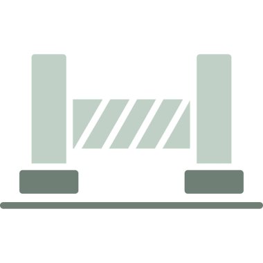 Fabrika ikonu. düz dizayn vektörü 10.