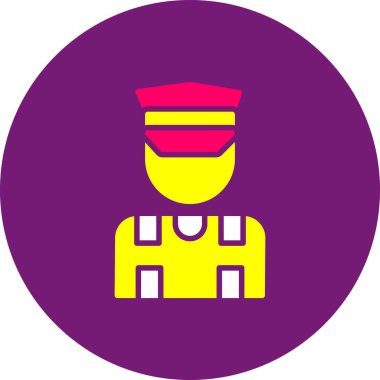 Vektör Adam Simgesi illüstrasyonu