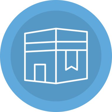 kutu vektör simgesi modern basit vektör illüstrasyonu