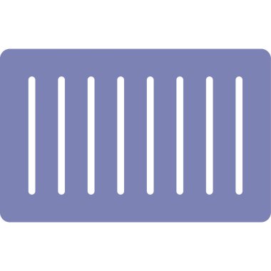 Radyatör. Web simgesi basit tasarım