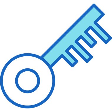 Anahtar. Web simgesi basit tasarım