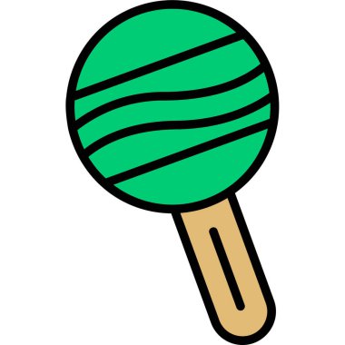 Top ikonu. özet çizimi