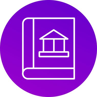 eşsiz kitap ve kitaplık vektör simgesi