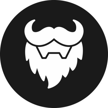 Bir adamın modern siluetinin vektör çizimi