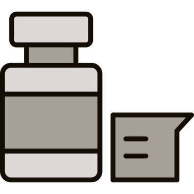 Şişe. Web simgesi basit tasarım