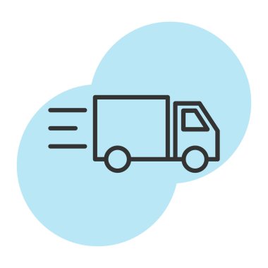 Karton kutu ile kamyon