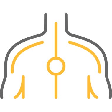 Modern bir simge tasarımının vektör illüstrasyonu