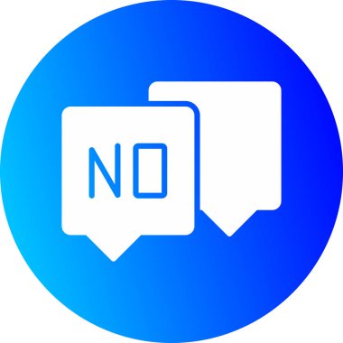 - Hayır. Web simgesi basit illüstrasyon