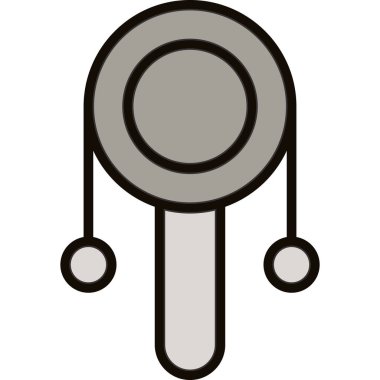 sıcaklık simgesi vektör illüstrasyonu