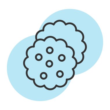 çiçek web vektör simgesi