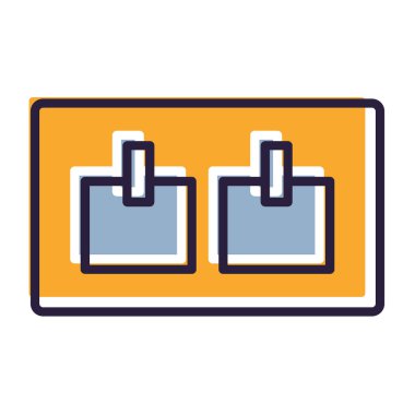 Şeffaf bir arkaplanda güç vektör çizimi. Birinci kalite semboller. Konsept ve grafik tasarımı için vuruş simgesi.