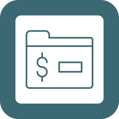 m-cüzdan simge vektör çizim