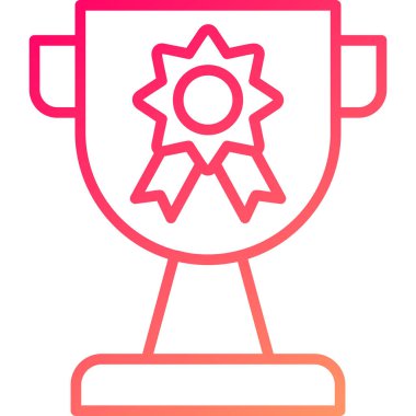 Ödül. Web simgesi basit illüstrasyon