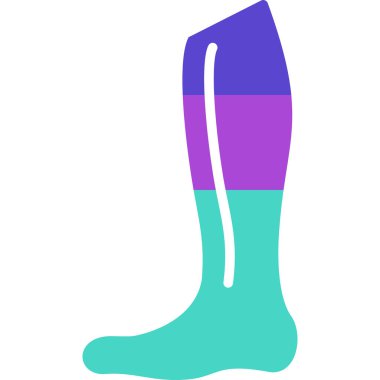 boot icon vector. thin line sign. isolated contour symbol illustration