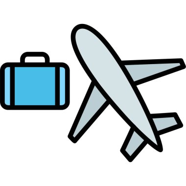 Havaalanı uçuş rengi simgesi