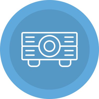 Modern simgenin vektör illüstrasyonu