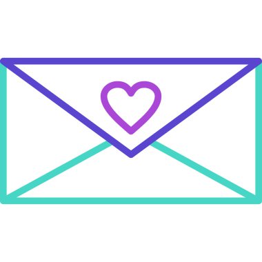 Bir kalbin vektör illüstrasyonu