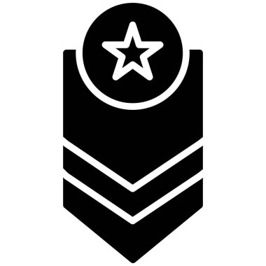 Rozet rozet simgesi taslak biçimi