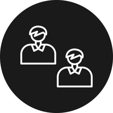 İş ve finans simgesinin vektör illüstrasyonu