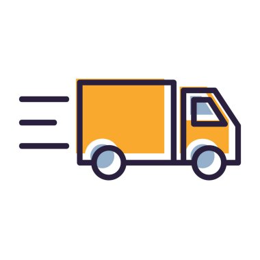 Servis simgesine sahip kamyon