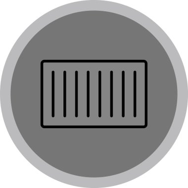 Modern b 'nin vektör illüstrasyonu eksik simgesi