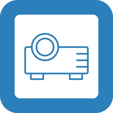 Modern bir simge kartının vektör illüstrasyonu