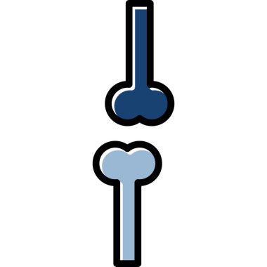 Ölçüm kaşığının el çizimi karikatürü