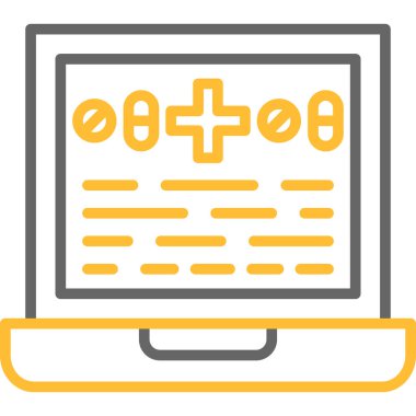 bilgisayar simgesi vektör illüstrasyonu