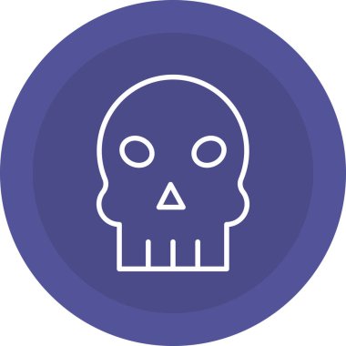 Kişisel ve ticari kullanım için vektör Cadılar Bayramı simgesi.