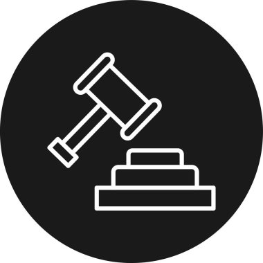 Modern simgenin vektör illüstrasyonu