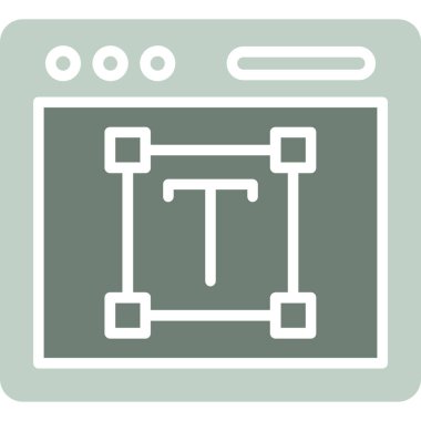 seo modern simgesinin vektör illüstrasyonu