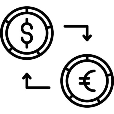 para simgesi vektör illüstrasyonu