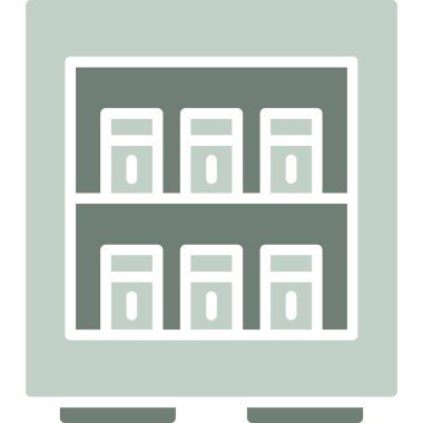 Bina. Web simgesi basit illüstrasyon