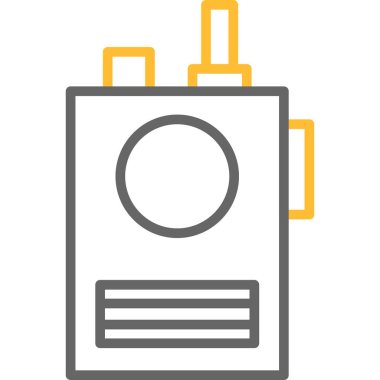 Benzin istasyonu. Basit resimleme