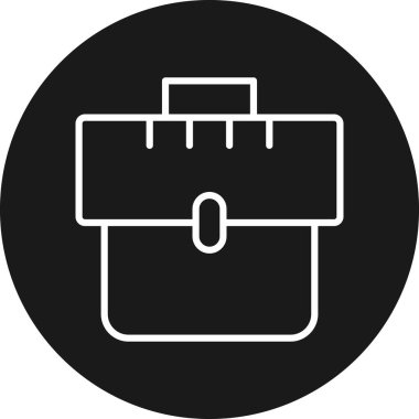 vektör illüstrasyonu, seyahat simgesi tasarımı için çanta