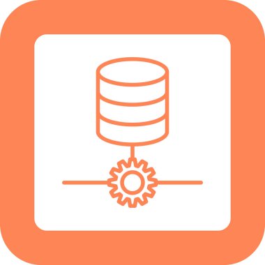 seo modern simgesinin vektör illüstrasyonu